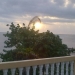 Belize oceanfront home for sale Hopkins Verandah sunset