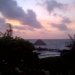 Belize oceanfront home for sale Hopkins Distant Sunset