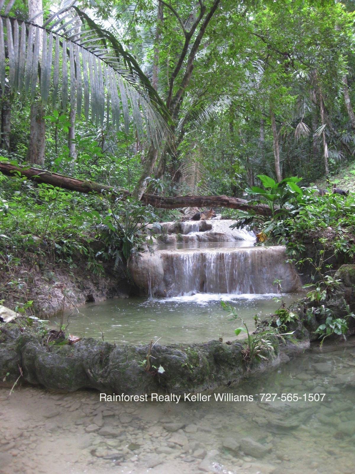 Belize Land with cascading waterfalls on 3 acres