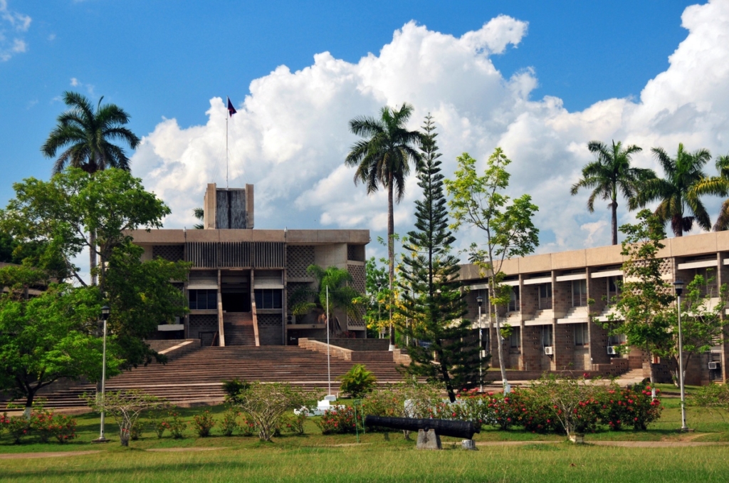 Belmopan National Assembly Building in Belmopan Belize