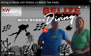 Belize Talk Radio Diving in Belize with Macarena Rose