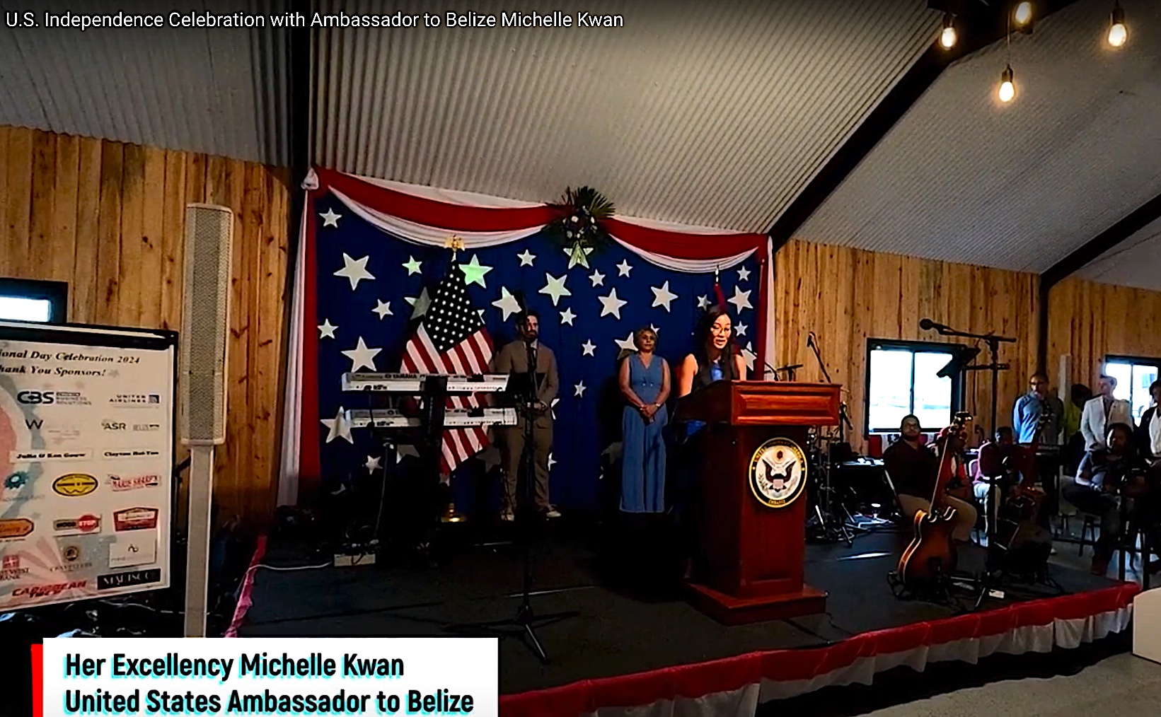 United States Ambassador to Belize Michelle Kwan