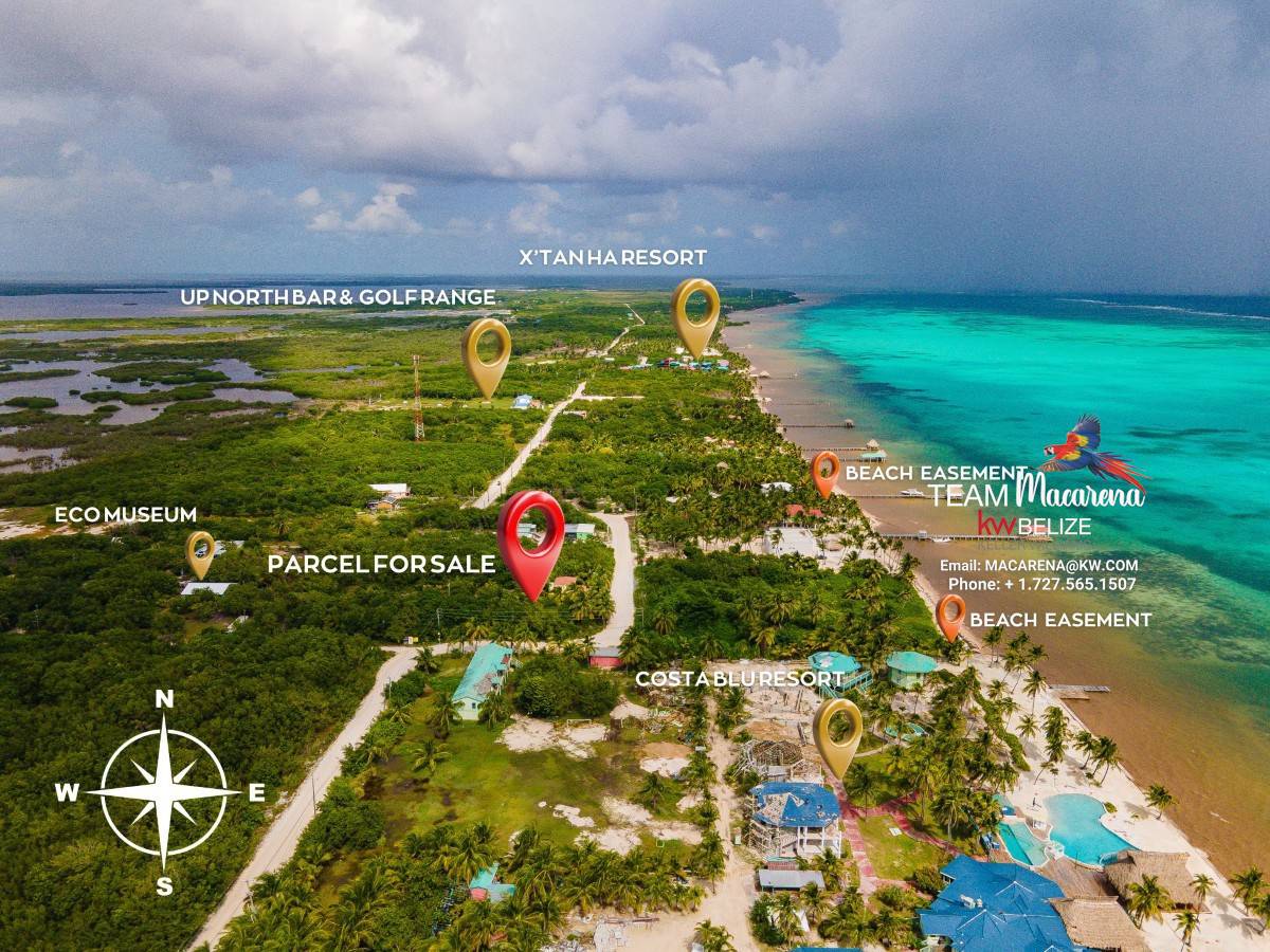 Coastal Access Property – Commercial or Residential – Ambergris Caye, Belize