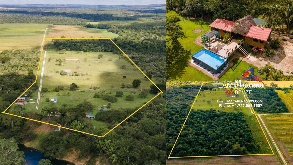 Belize 30 Acres Riverfront Property