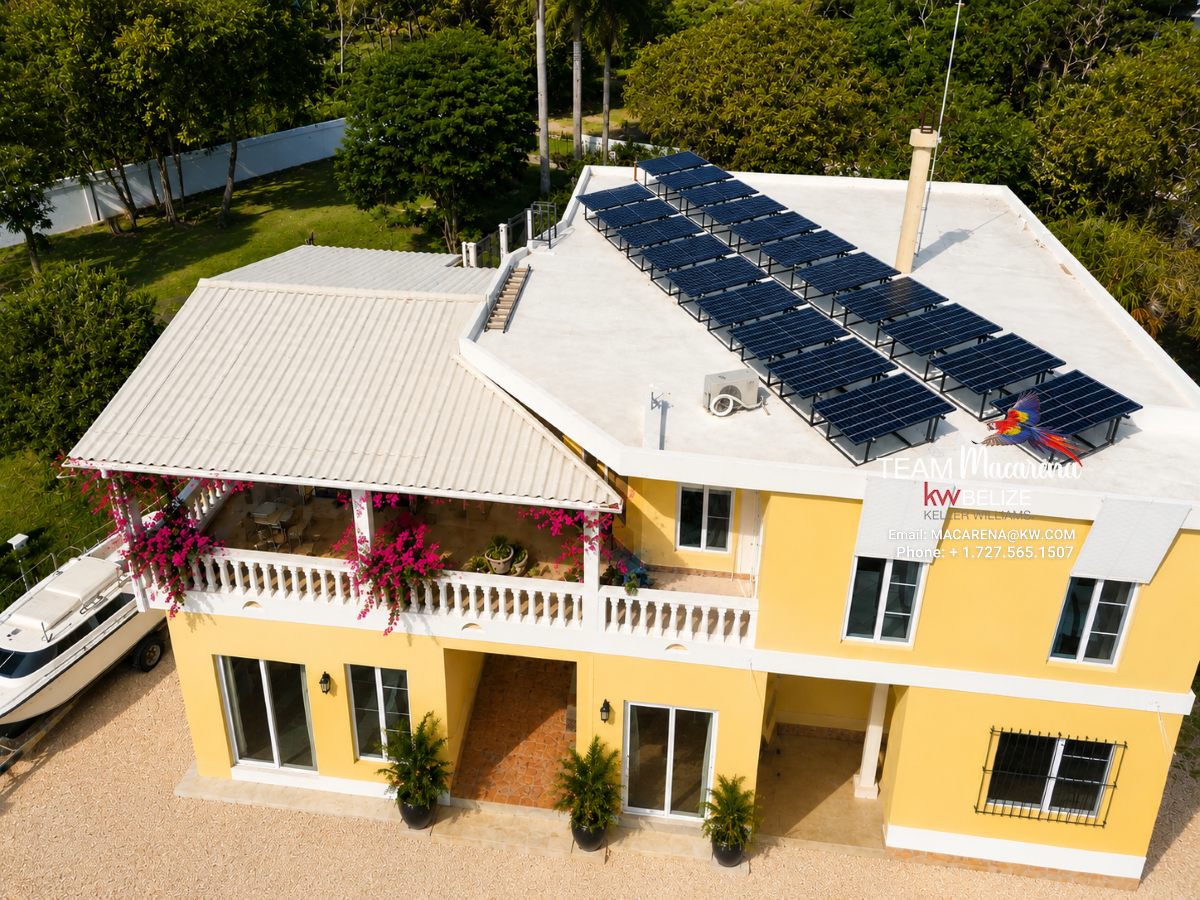 Gorgeous Water Front Estate in Corozal