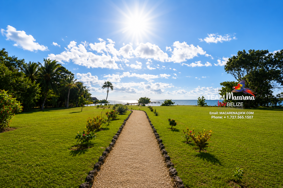 Gorgeous Water Front Estate in Corozal