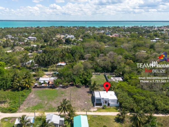 Furnished 3-Bedroom Concrete Home Near Corozal Town