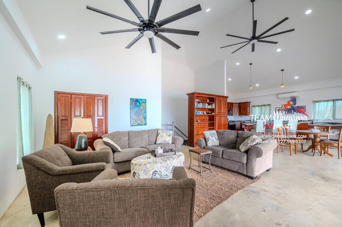 Luxury Belize Beachfront Home with Caribbean Views and Income Potential