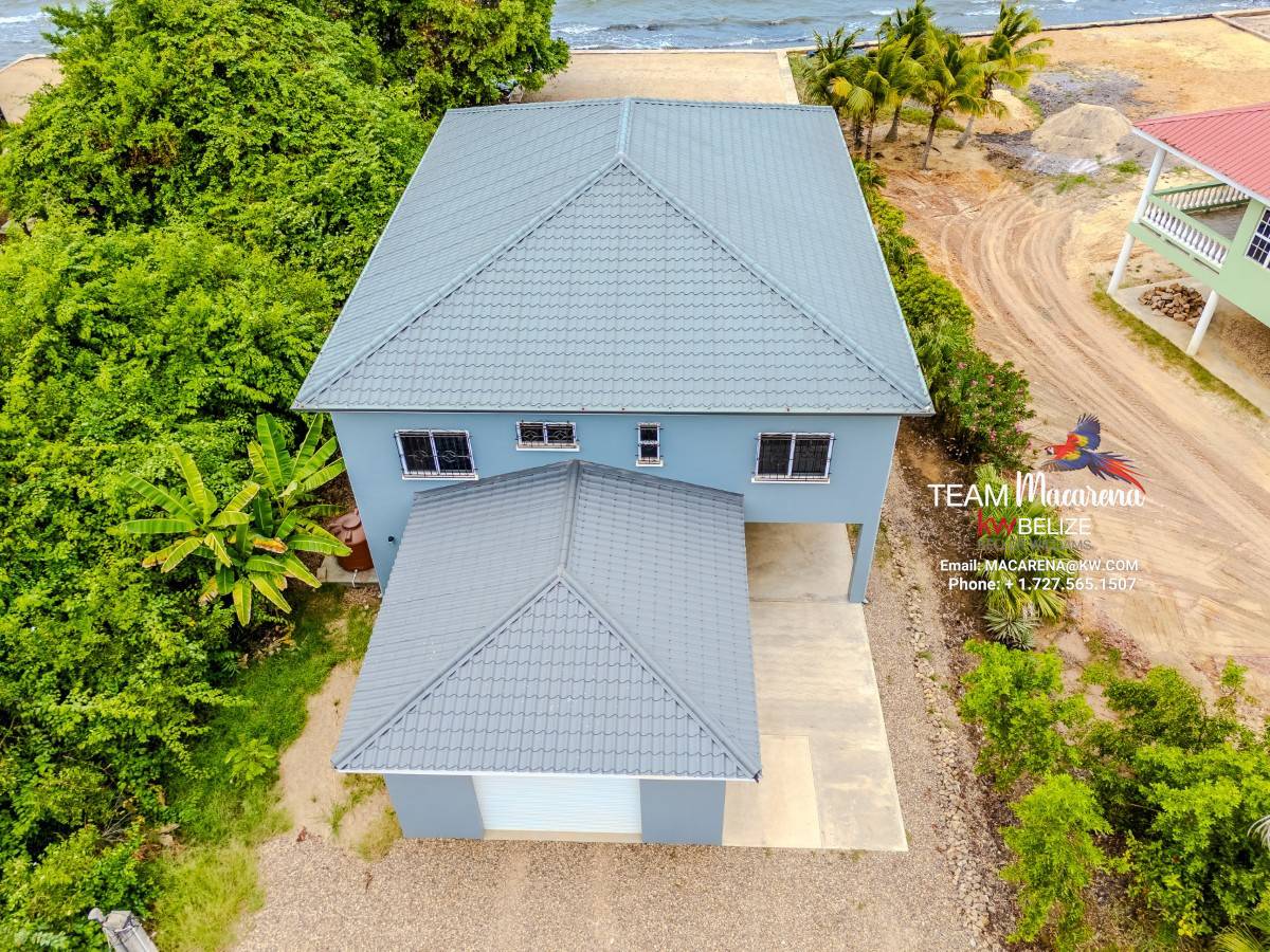 Luxury Belize Beachfront Home with Caribbean Views and Income Potential
