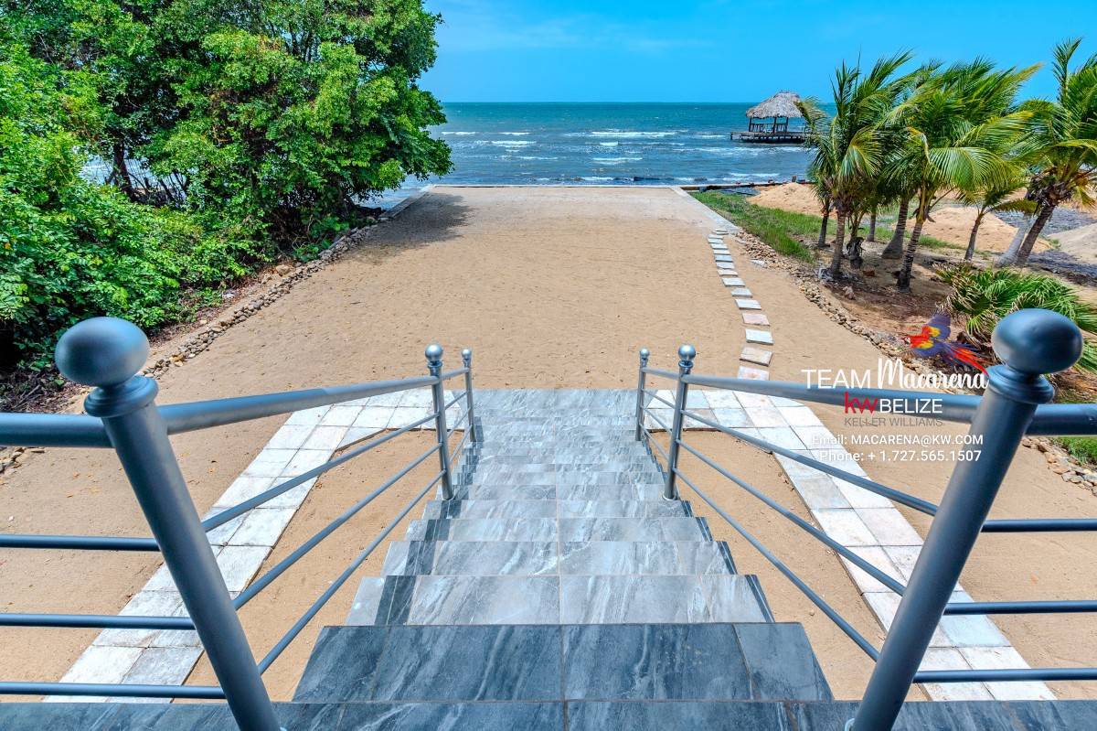 Luxury Belize Beachfront Home with Caribbean Views and Income Potential