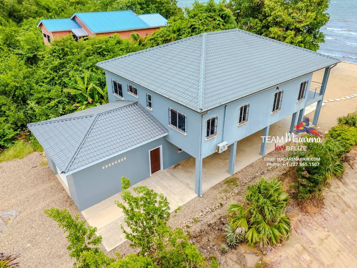 Luxury Belize Beachfront Home with Caribbean Views and Income Potential