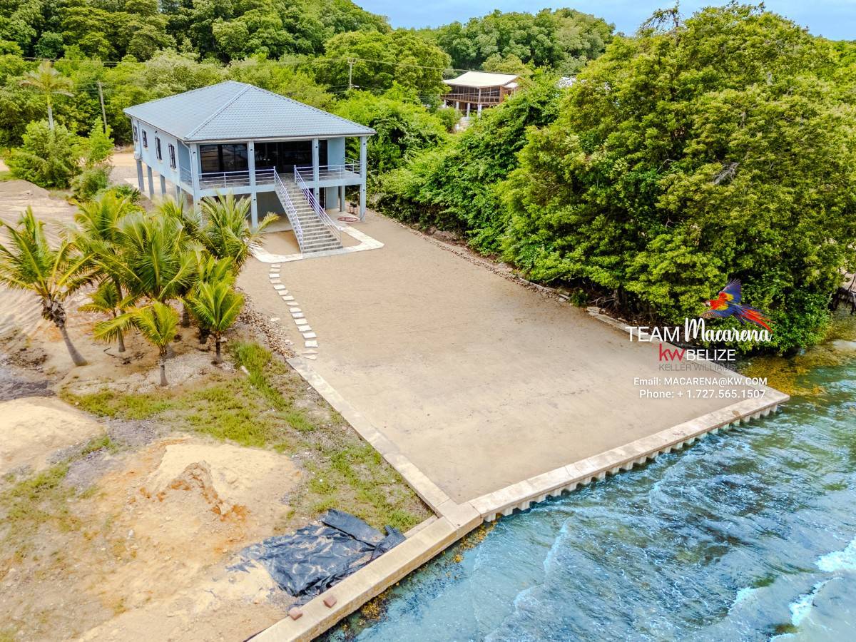 Luxury Belize Beachfront Home with Caribbean Views and Income Potential