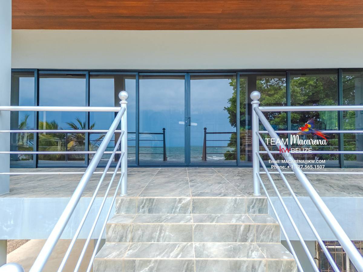 Luxury Belize Beachfront Home with Caribbean Views and Income Potential