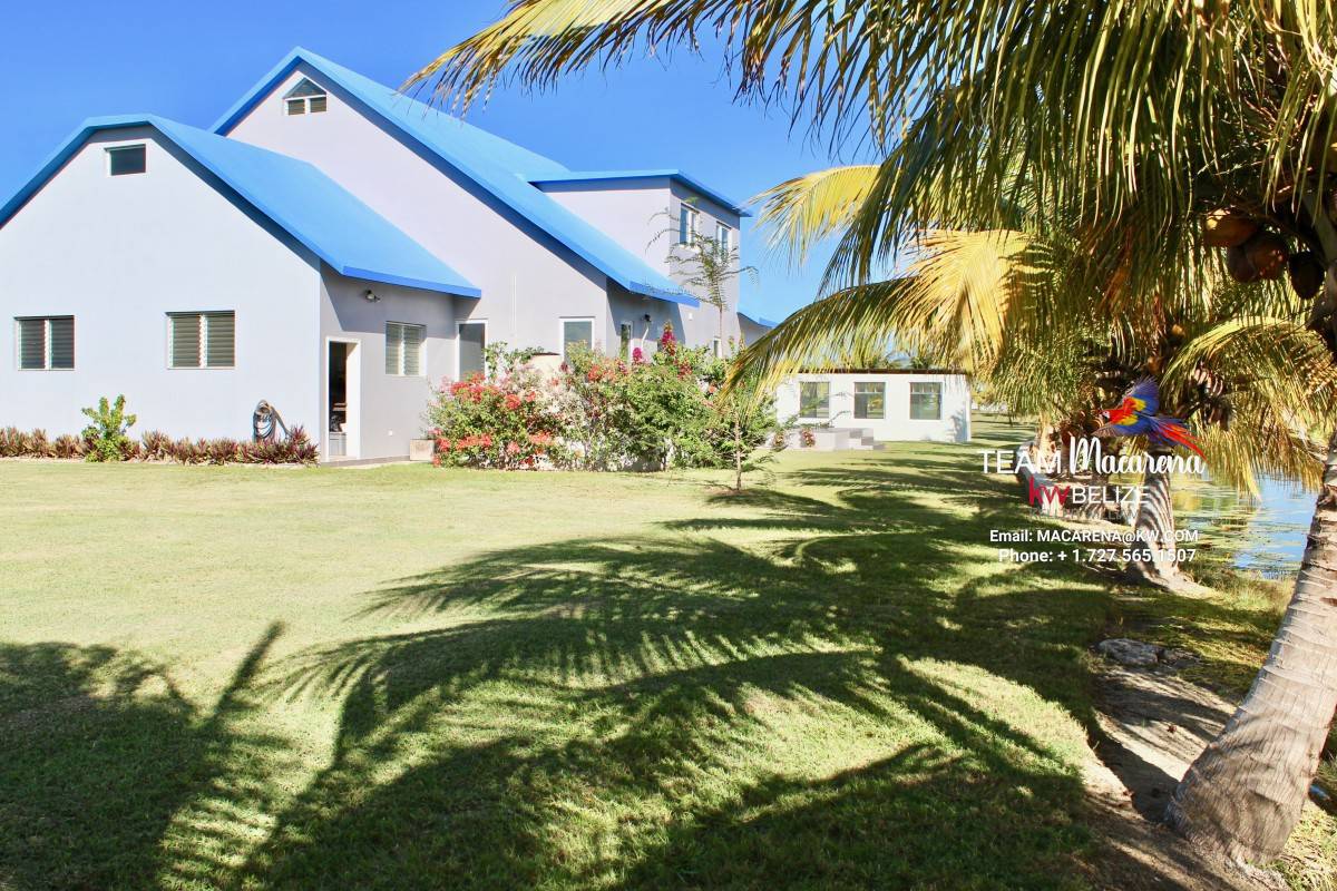 Belize Waterfront Home for Sale at Tarpon Cove Estates