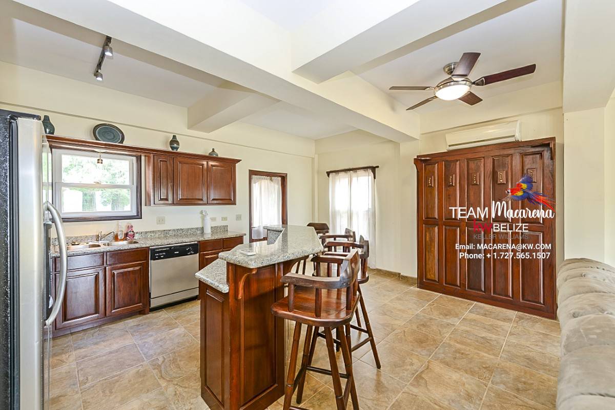 Caribbean Sea View Waterfront Home in Hopkins Belize