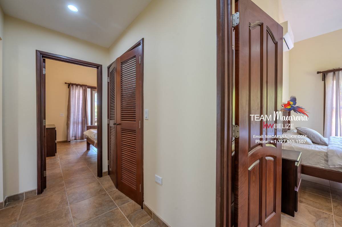 Caribbean Sea View Waterfront Home in Hopkins Belize