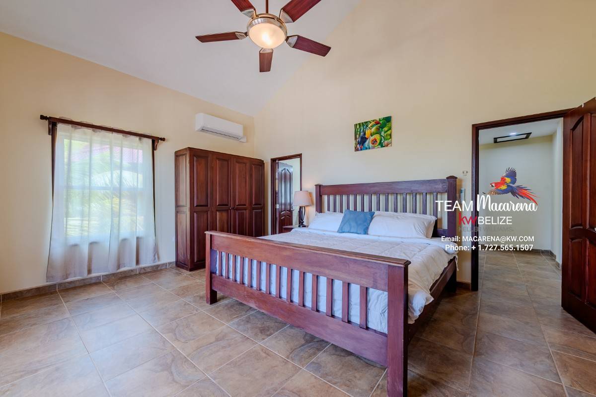 Caribbean Sea View Waterfront Home in Hopkins Belize