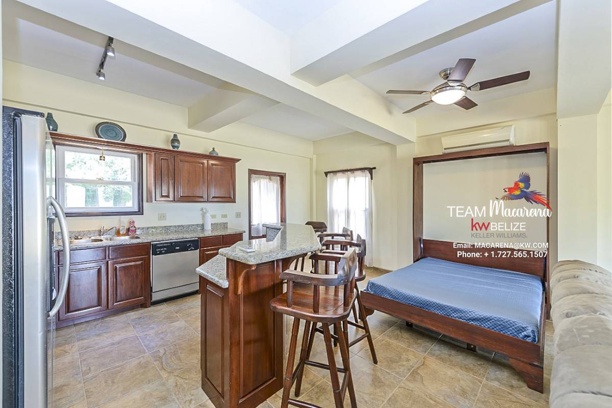 Caribbean Sea View Waterfront Home in Hopkins Belize