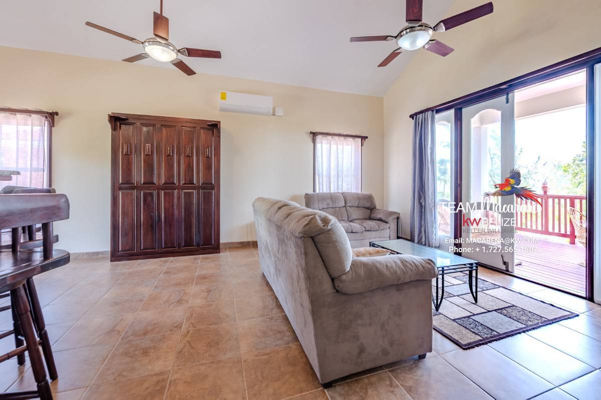 Caribbean Sea View Waterfront Home in Hopkins Belize