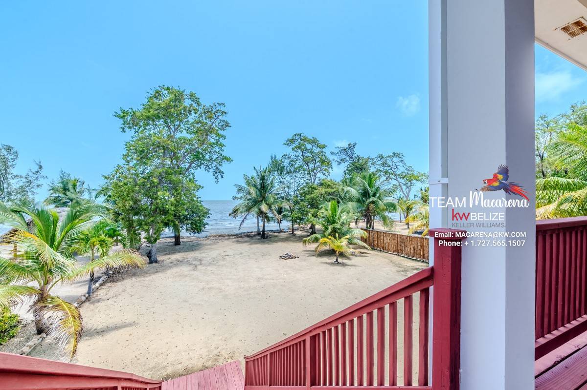 Caribbean Sea View Waterfront Home in Hopkins Belize