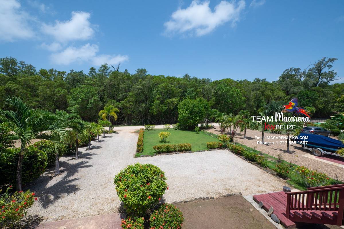 Caribbean Sea View Waterfront Home in Hopkins Belize
