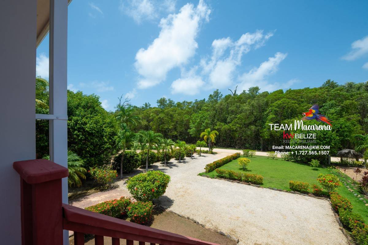 Caribbean Sea View Waterfront Home in Hopkins Belize