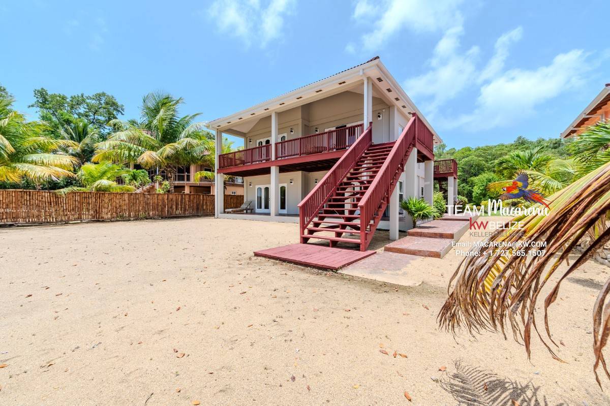 Caribbean Sea View Waterfront Home in Hopkins Belize