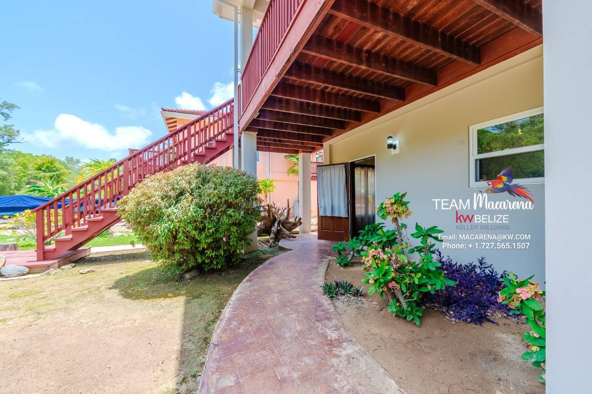 Caribbean Sea View Waterfront Home in Hopkins Belize