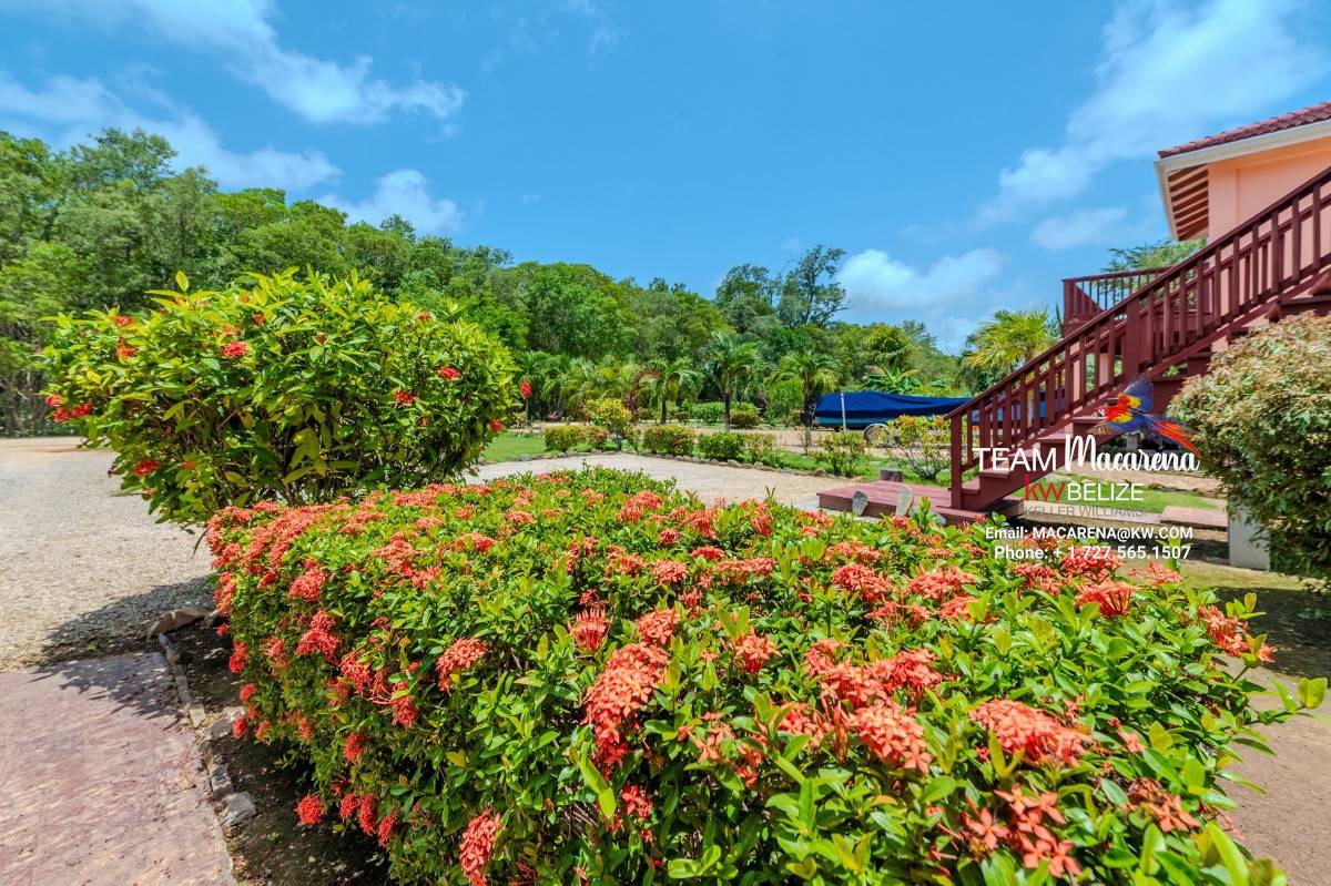 Caribbean Sea View Waterfront Home in Hopkins Belize