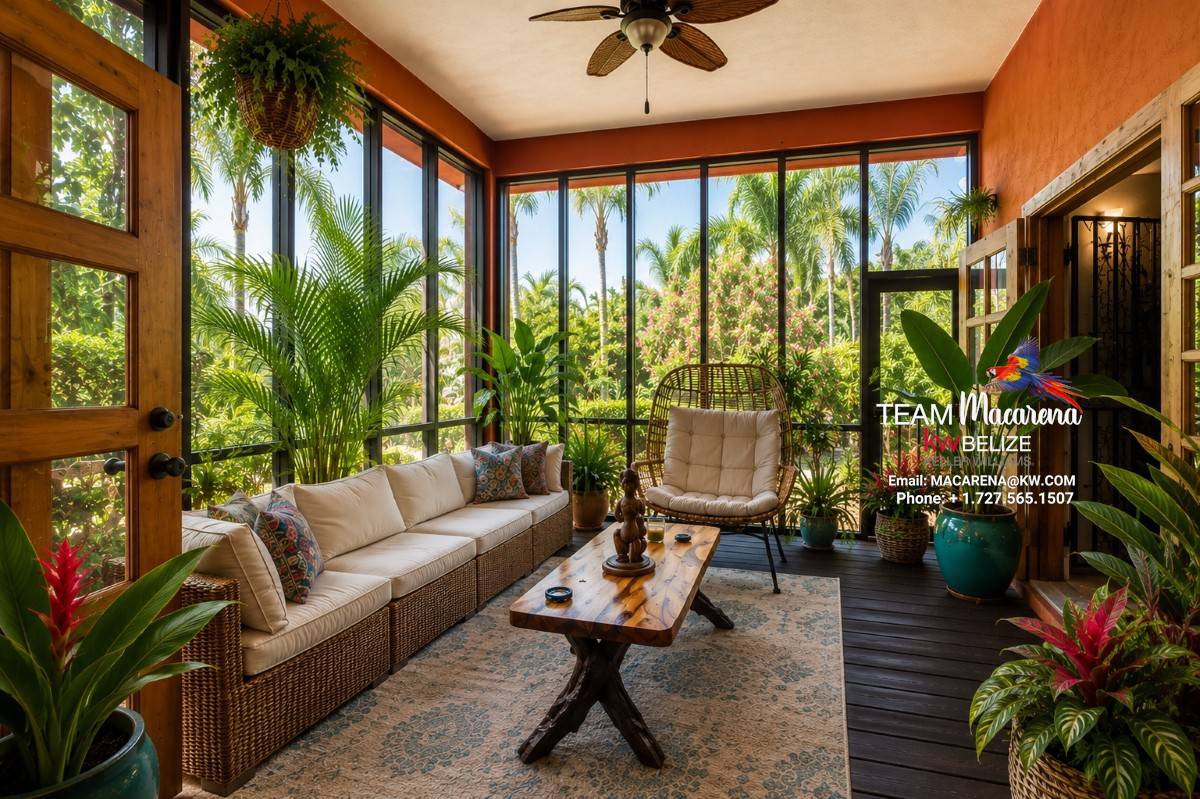 Consejo Shores Belize Home for Sale – Elegant Tropical Living Near the Caribbean Sea