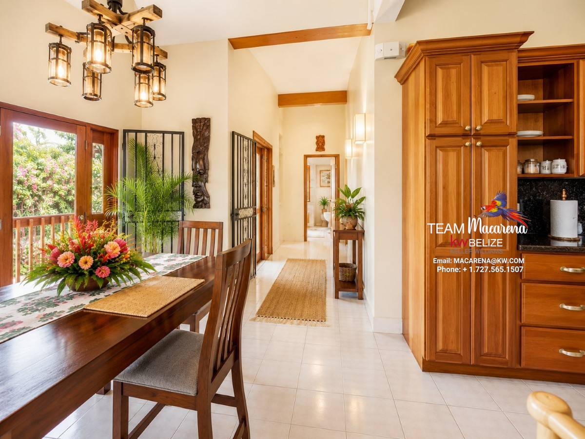 Consejo Shores Belize Home for Sale – Elegant Tropical Living Near the Caribbean Sea