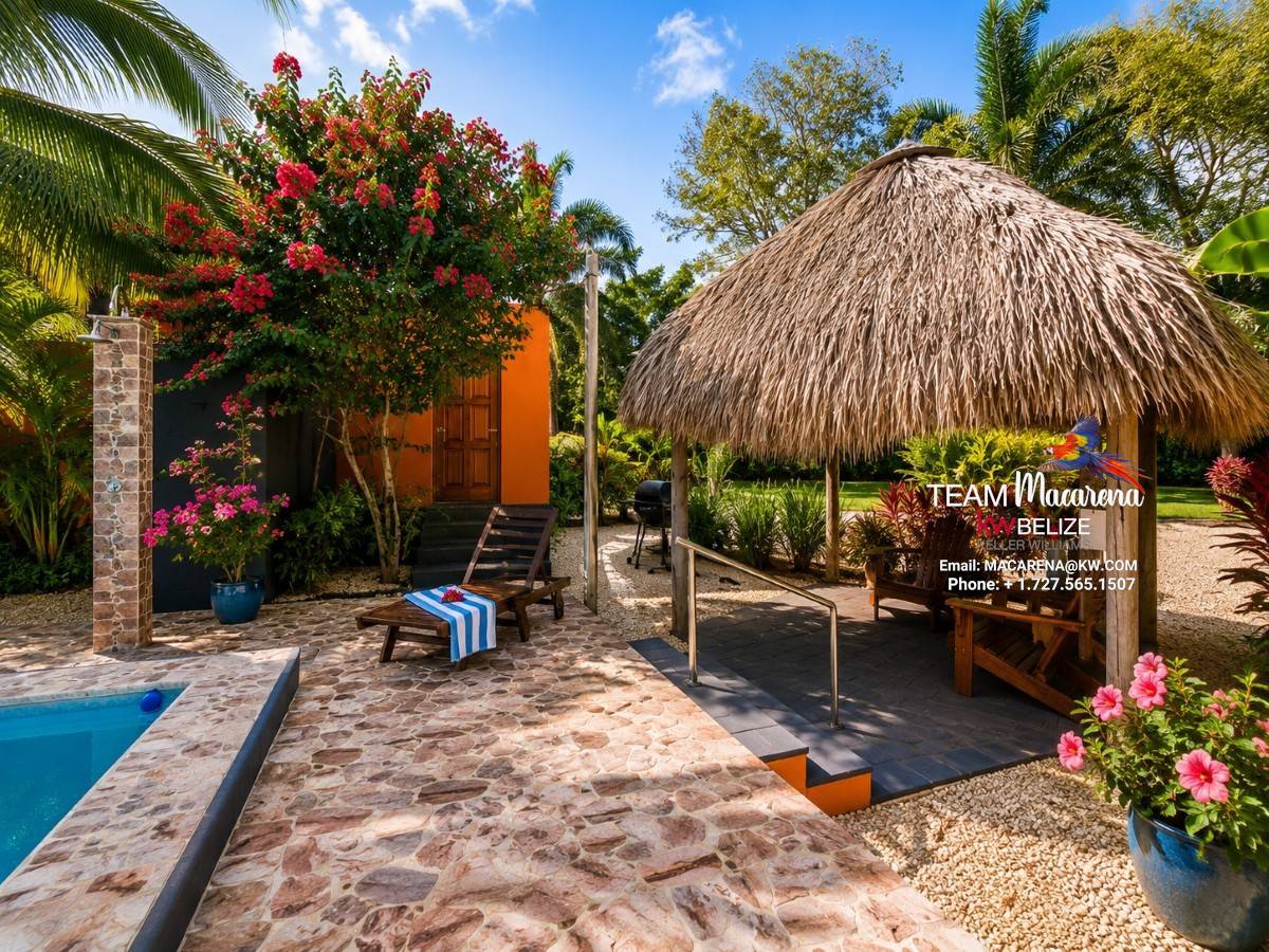 Consejo Shores Belize Home for Sale – Elegant Tropical Living Near the Caribbean Sea