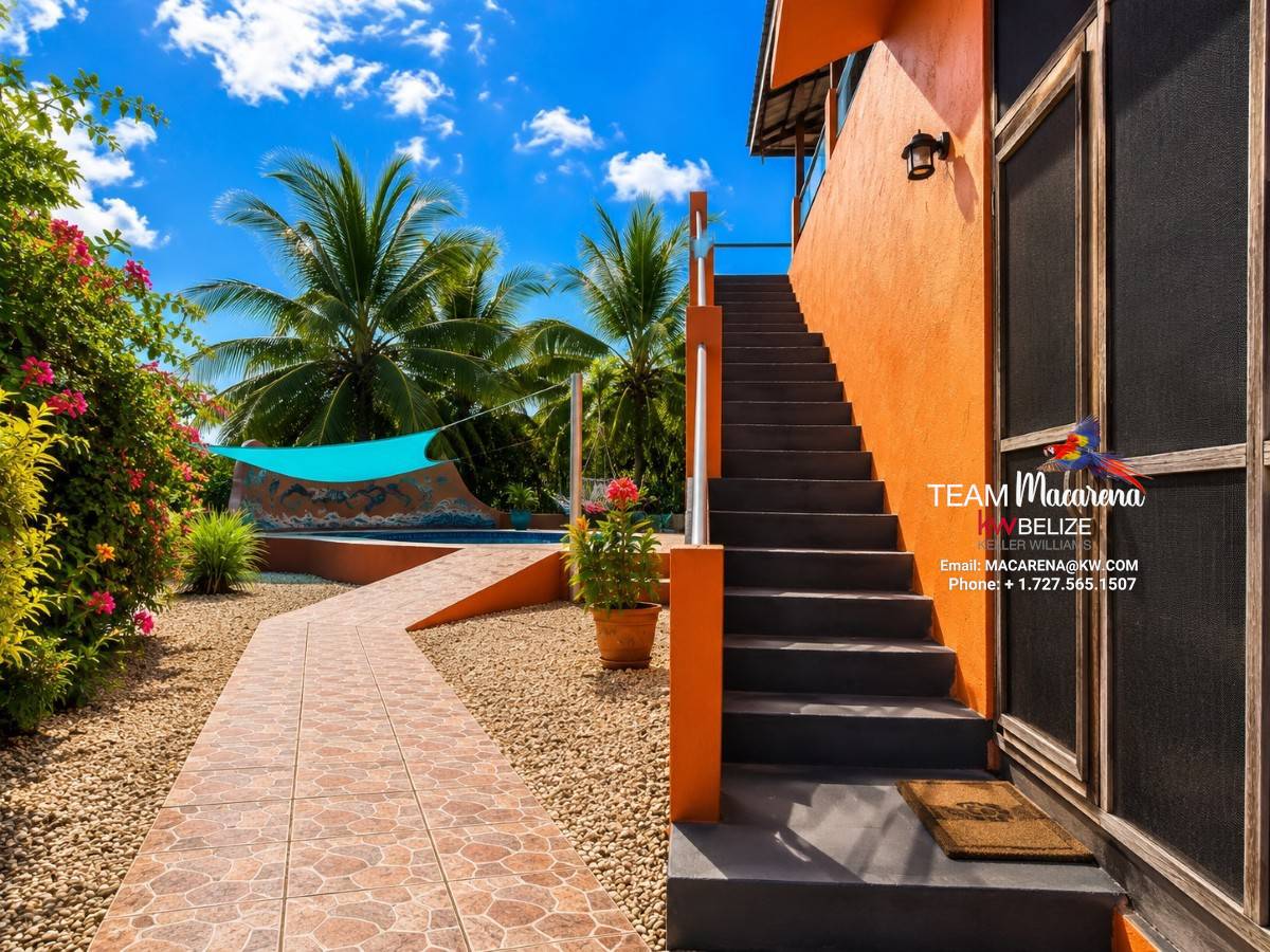 Consejo Shores Belize Home for Sale – Elegant Tropical Living Near the Caribbean Sea