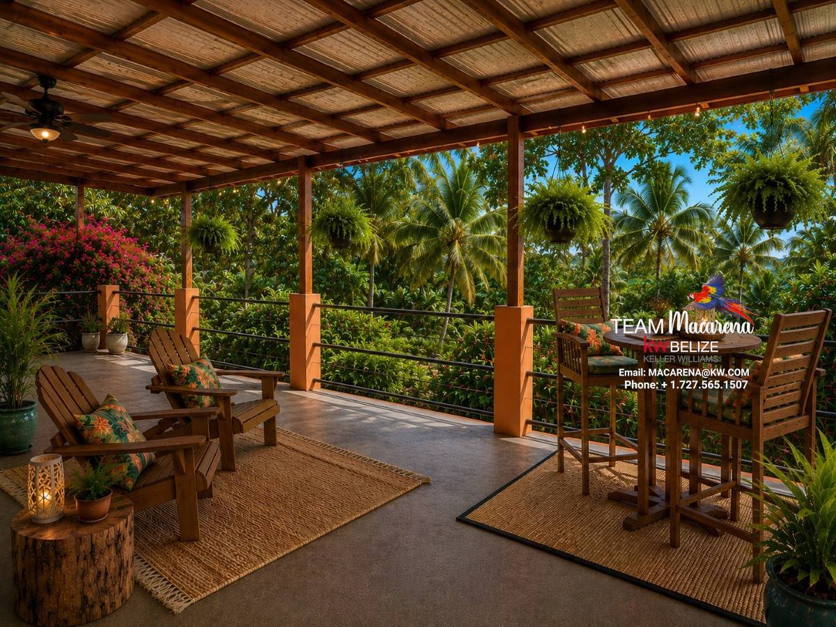 Consejo Shores Belize Home for Sale – Elegant Tropical Living Near the Caribbean Sea